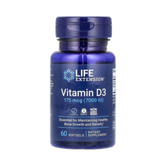 Life Extension - Vitamin D3, 175 mcg, 60 Softgels