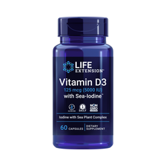 Life Extension, Vitamin D3 with Sea-Iodine™