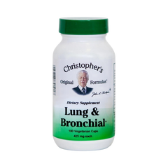 Christopher's Original Formulas, Lung & Bronchial Formula, 100 Capsules