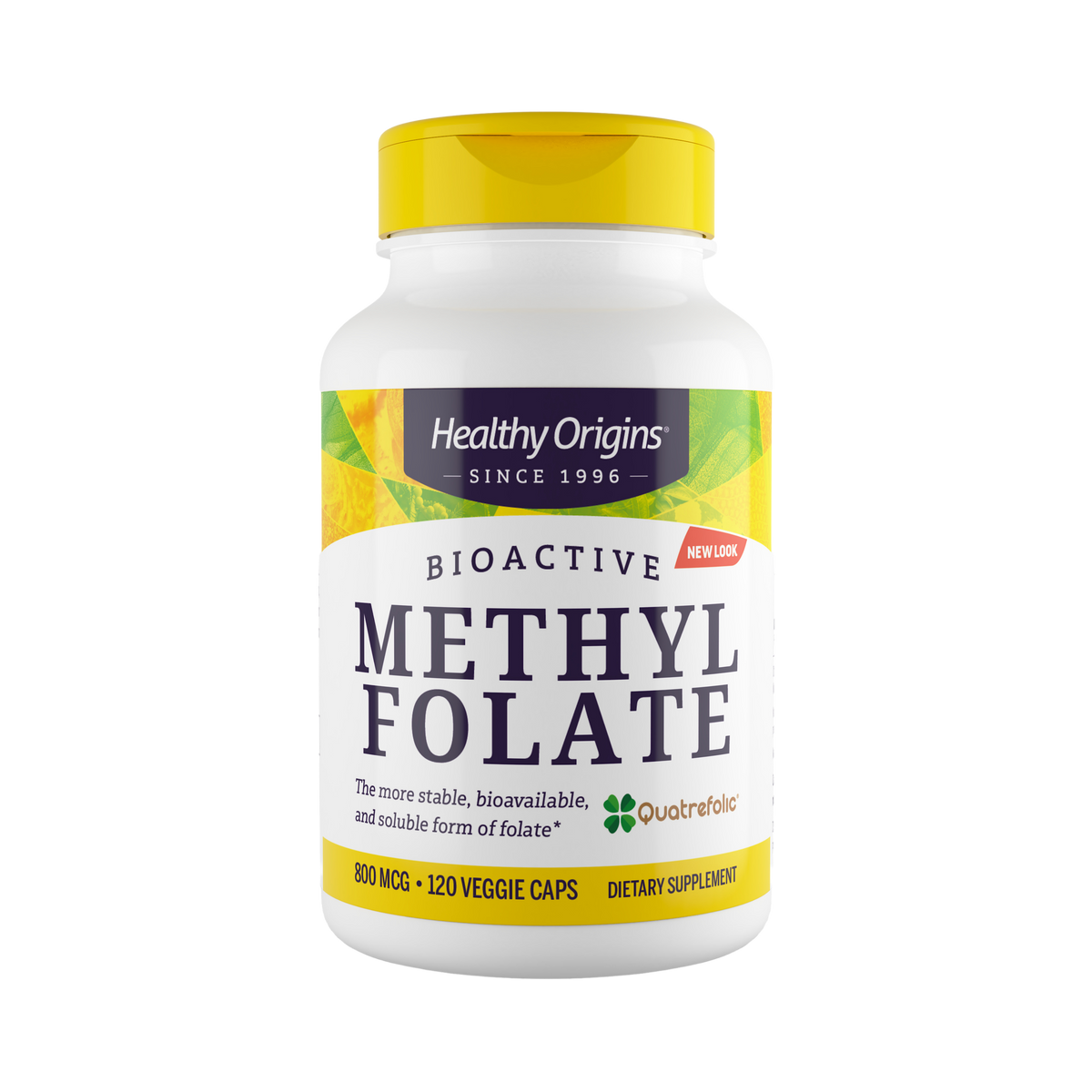 Healthy Origins, Methyl Folate, Quatrefolic, 800 Mcg, 120 Veggie Caps