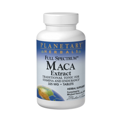 Planetary Herbals, Maca Extract, Full Spectrum, 30 Tablets