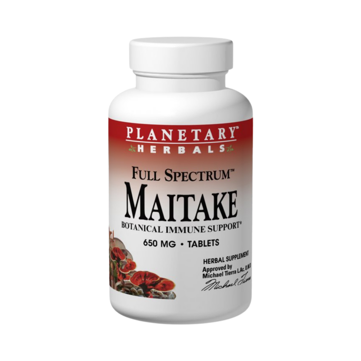 Planetary Herbals, Maitake, Full Spectrum, 120 Tablets