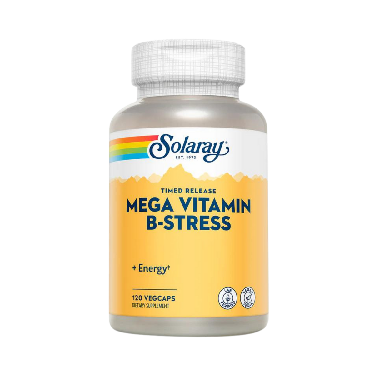 Solaray, Mega Vitamin B-Stress, 120 Capsules