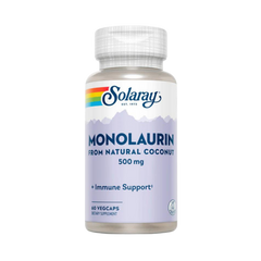 Solaray, Monolaurin, 500 Mg, 60 Capsules