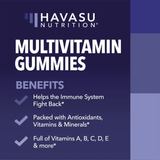 Havasu Nutrition, Multivitamin Gummies for Adults, Fruit Flavor, 60 Gummies