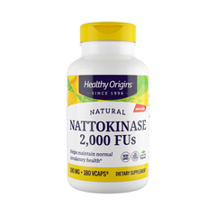 Healthy Origins, Nattokinase, 2000 FUS, 100 Mg, 180 VCaps