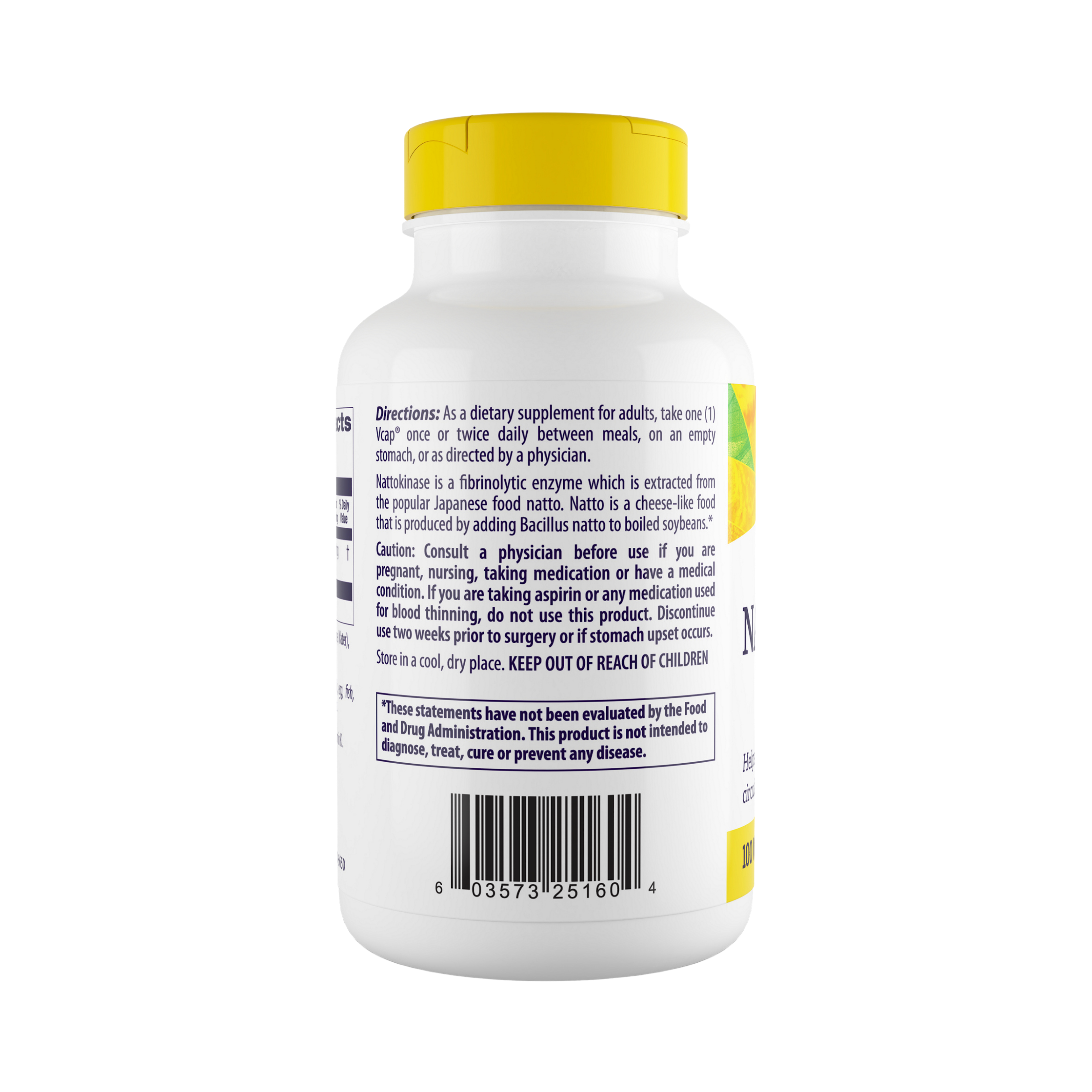 Healthy Origins, Nattokinase, 2000 FUS, 100 Mg, 180 VCaps