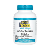 Natural Factors, Acidophilus & Bifidus, Double Strength, 10 Billion, 180 Capsules