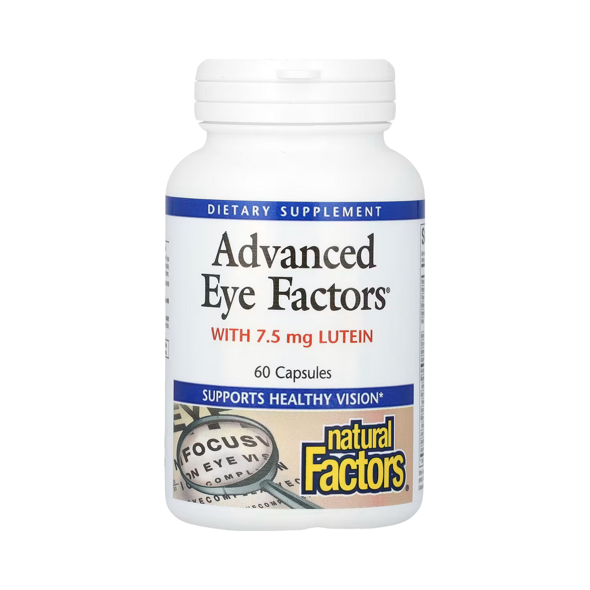 Natural Factors, Advanced Eye Factors, 60 Capsules