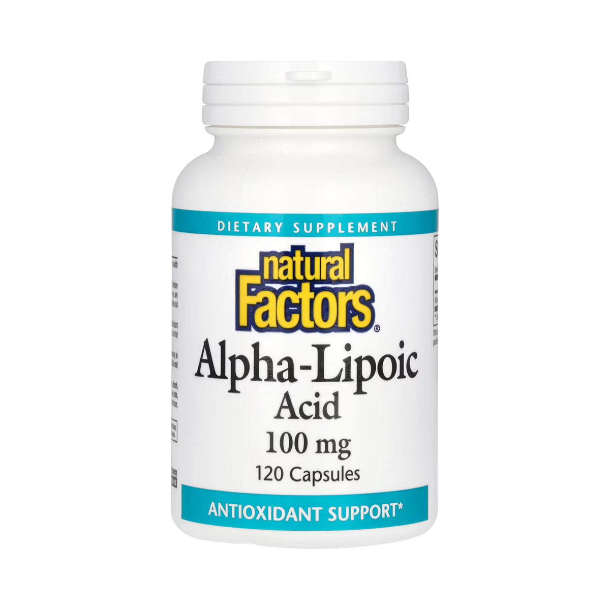 Natural Factors, Alpha-Lipoic Acid, 100 Mg, 120 Capsules