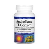 Natural Factors, AndroSense T-Correct, 60 Vegetarian Capsules