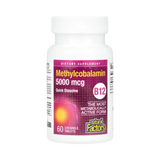 Natural Factors, B12, Methylcobalamin, 5,000 mcg, 60 Chewable Tablets