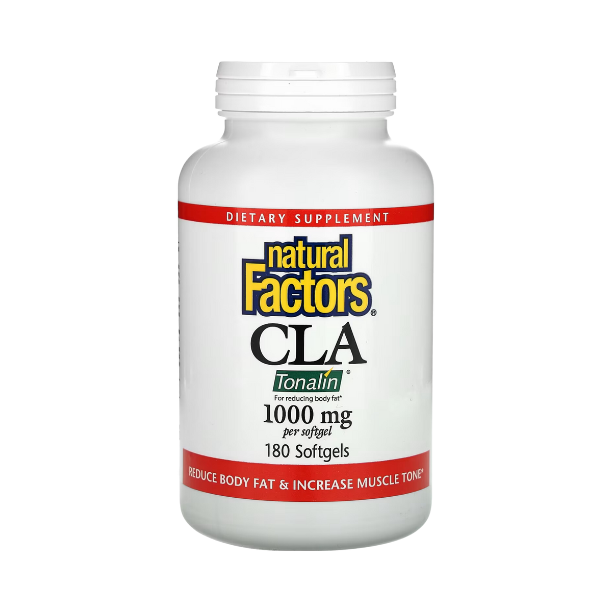 Natural Factors, CLA, 1,000 Mg, 180 Softgels