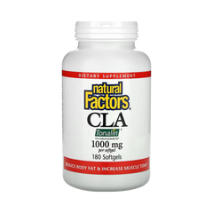 Natural Factors, CLA, 1,000 Mg, 180 Softgels