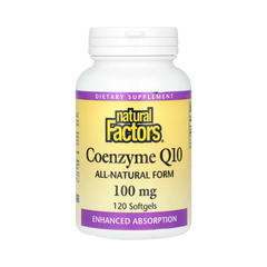 Natural Factors, Coenzyme Q10, 100 Mg, 120 Softgels