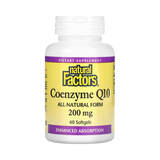 Natural Factors, Coenzyme Q10, 200 Mg, 60 Softgels