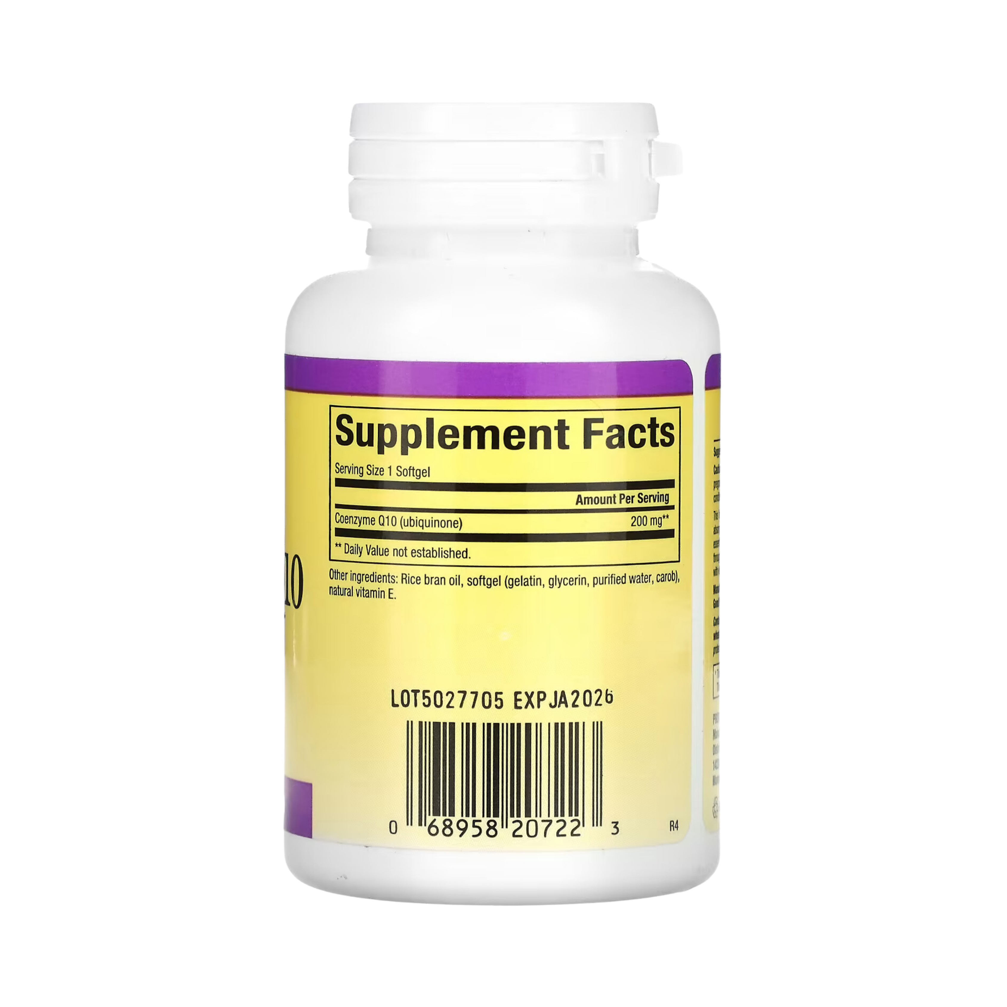 Natural Factors, Coenzyme Q10, 200 Mg, 60 Softgels