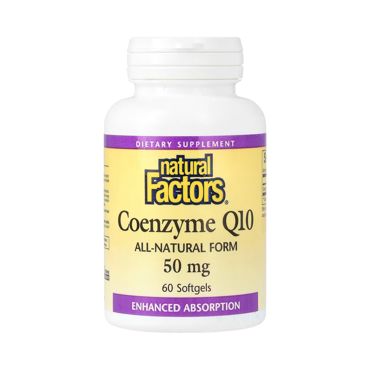 Natural Factors, Coenzyme Q10, 50 Mg, 60 Softgels