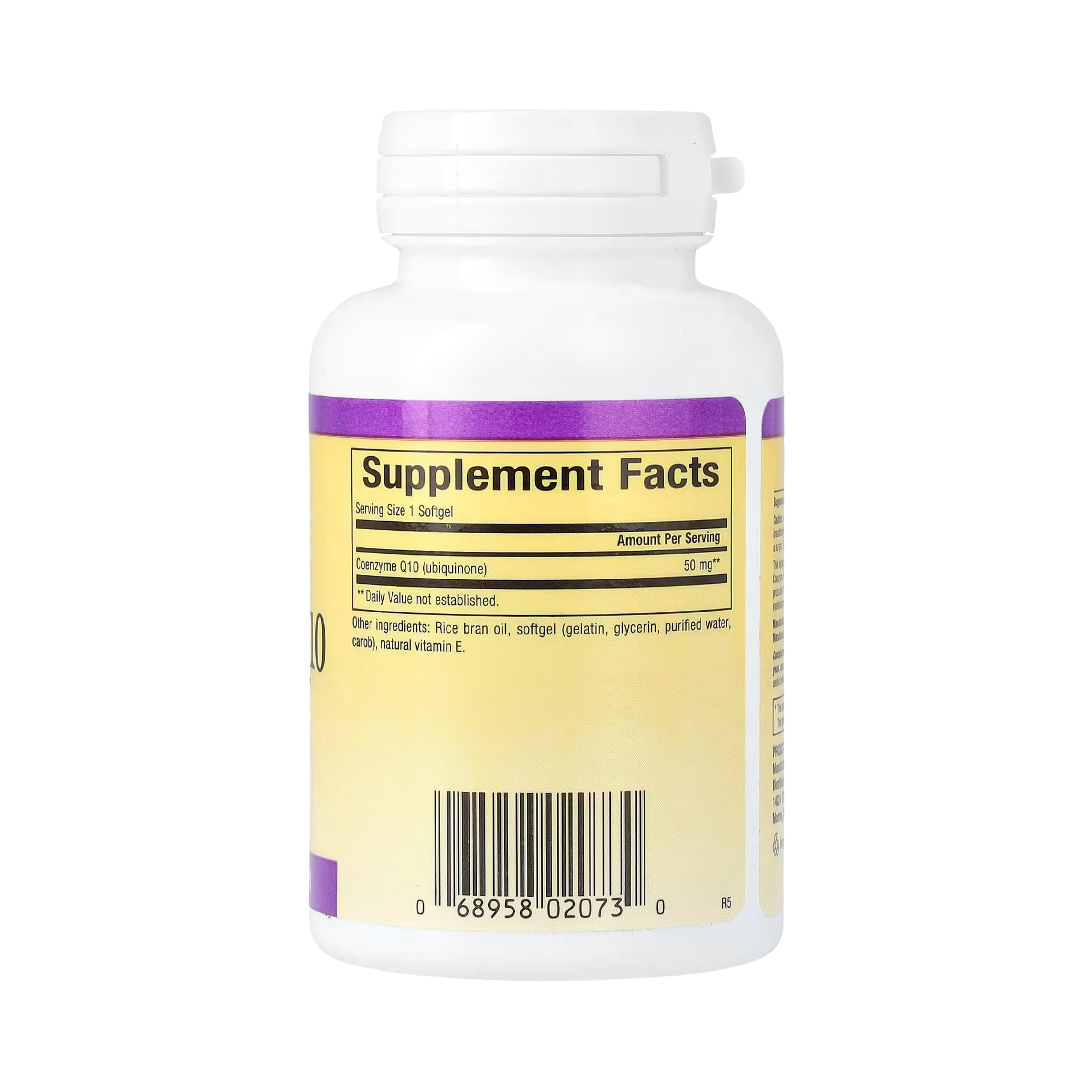 Natural Factors, Coenzyme Q10, 50 Mg, 60 Softgels