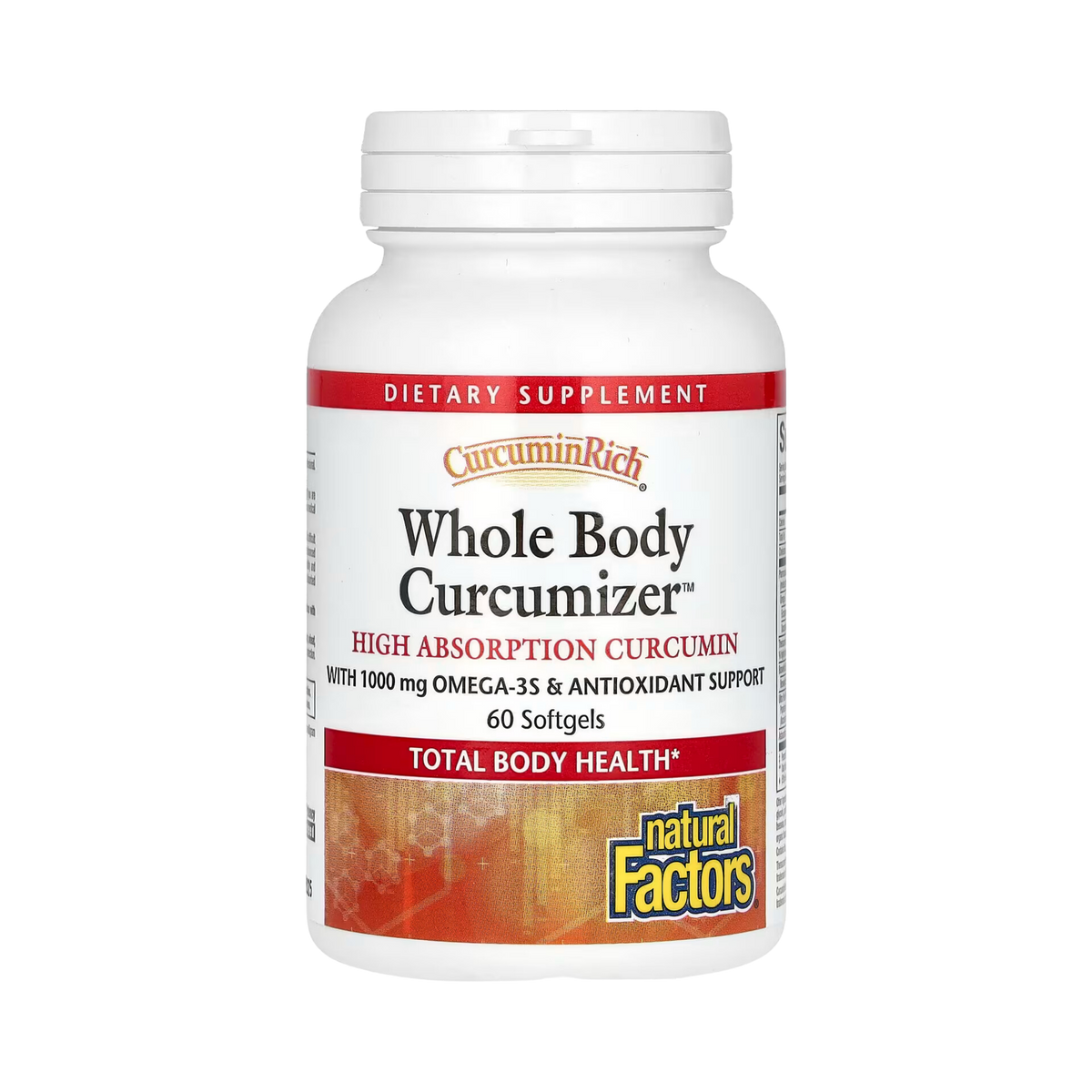 Natural Factors, CurcuminRich, Whole Body Curcumizer, 60 Softgels