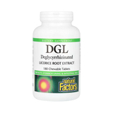 Natural Factors, DGL, Deglycyrrhizinated Licorice Root Extract, 180 Chewable Tablets