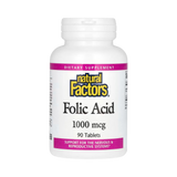 Natural Factors, Folic Acid, 1,000 Mcg, 90 Tablets