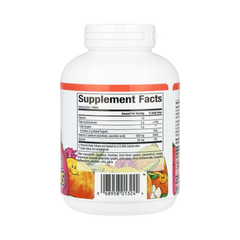 Natural Factors, Fruit-Flavor Chew Vitamin C, Peach, Passionfruit and Mango, 500 Mg, 90 Chewable Wafers