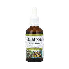 Natural Factors, Liquid Kelp, 800 Mcg, 1.6 Fl Oz