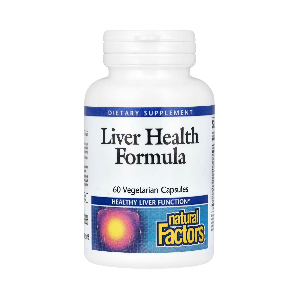 Natural Factors, Liver Health Formula, 60 Vegetarian Capsules