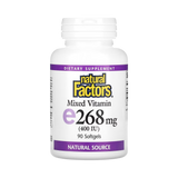 Natural Factors, Mixed Vitamin E, 268 mg (400 IU), 90 Softgels