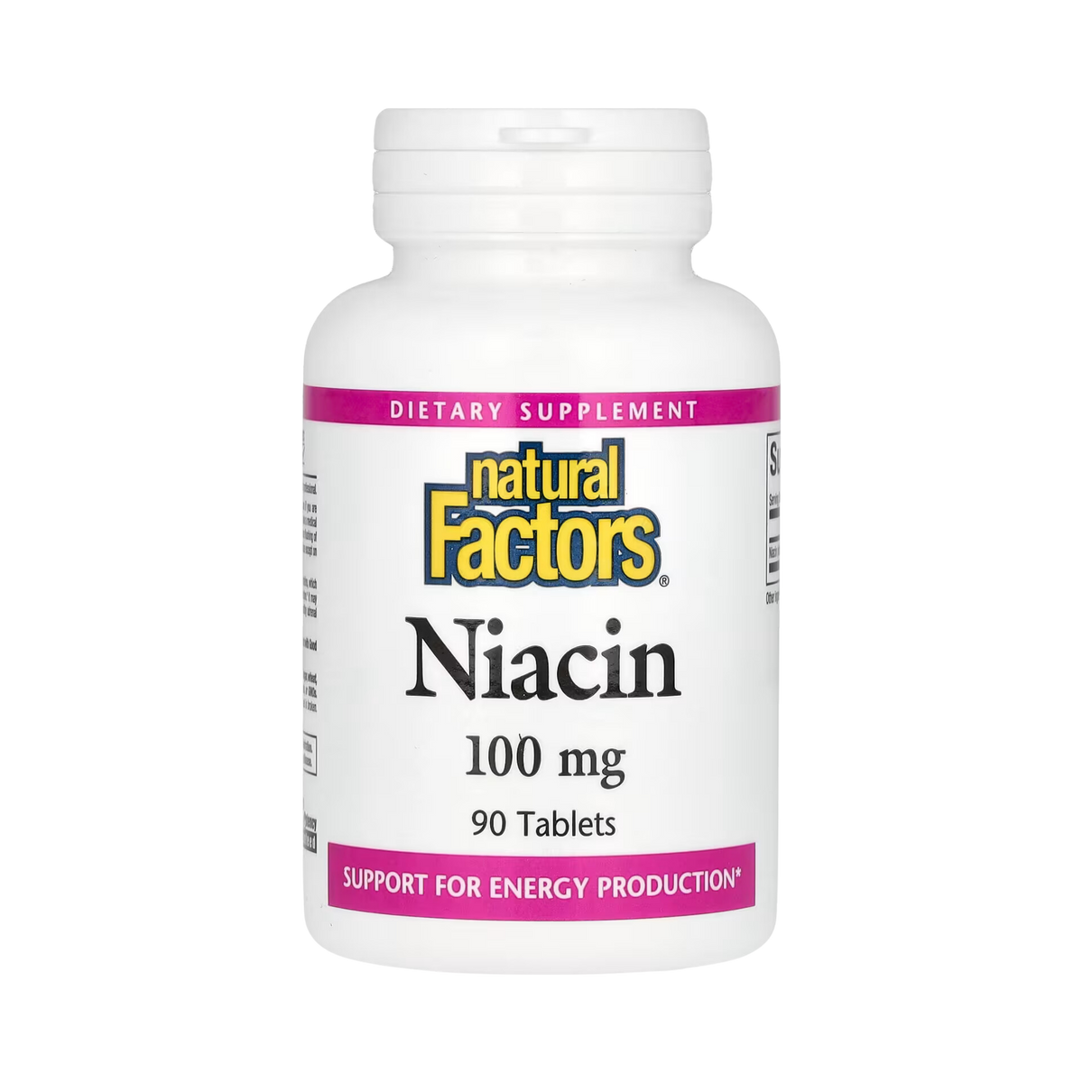 Natural Factors, Niacin, 100 Mg, 90 Tablets