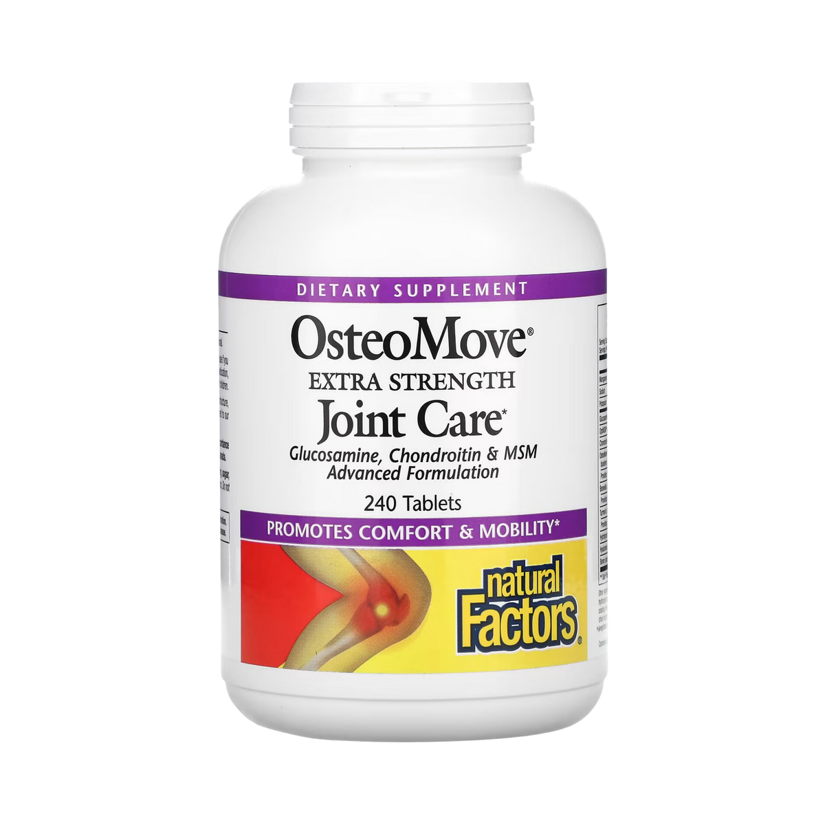 Natural Factors, OsteoMove, Extra Strength Joint Care, 240 Tablets