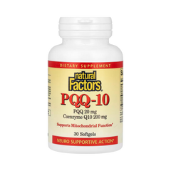 Natural Factors, PQQ-10, 30 Softgels