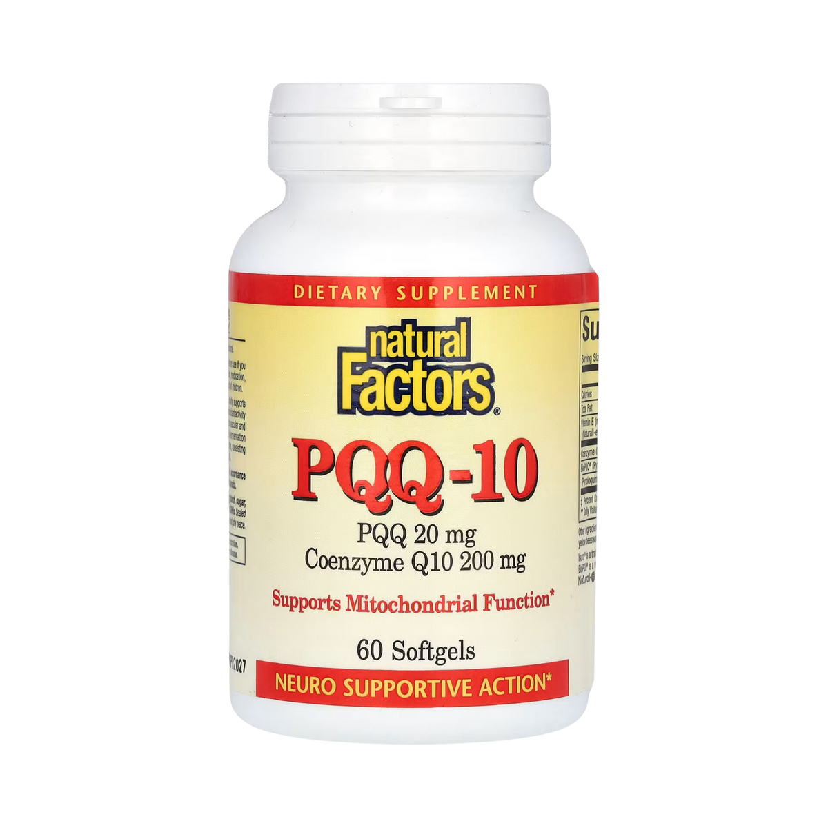 Natural Factors, PQQ-10, 60 Softgels