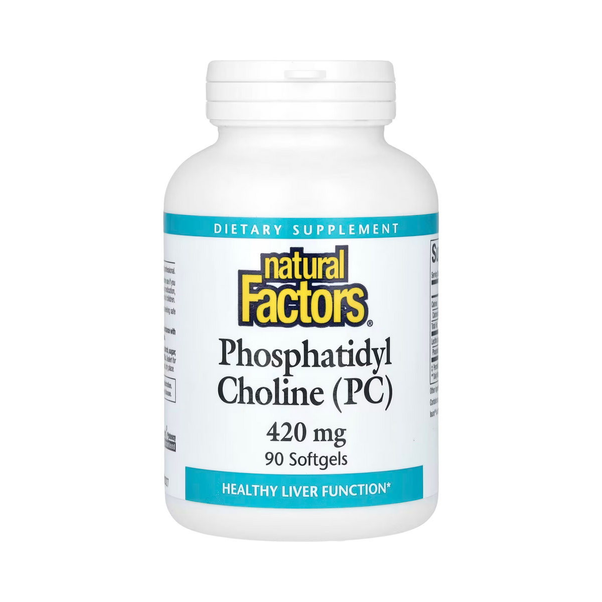 Natural Factors, Phosphatidyl Choline (PC), 420 Mg, 90 Softgels