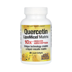 Natural Factors, Quercetin LipoMicel Matrix, 30 Liquid Softgels