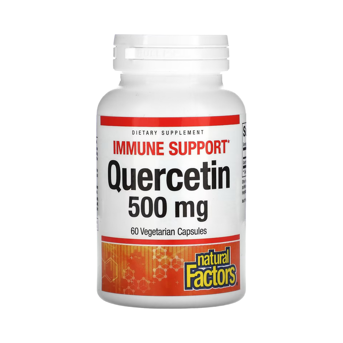 Natural Factors, Quercetin, 500 Mg, 60 Vegetarian Capsules