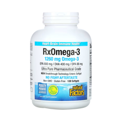 Natural Factors, Rx Omega-3, 1,260 Mg, 120 Softgels