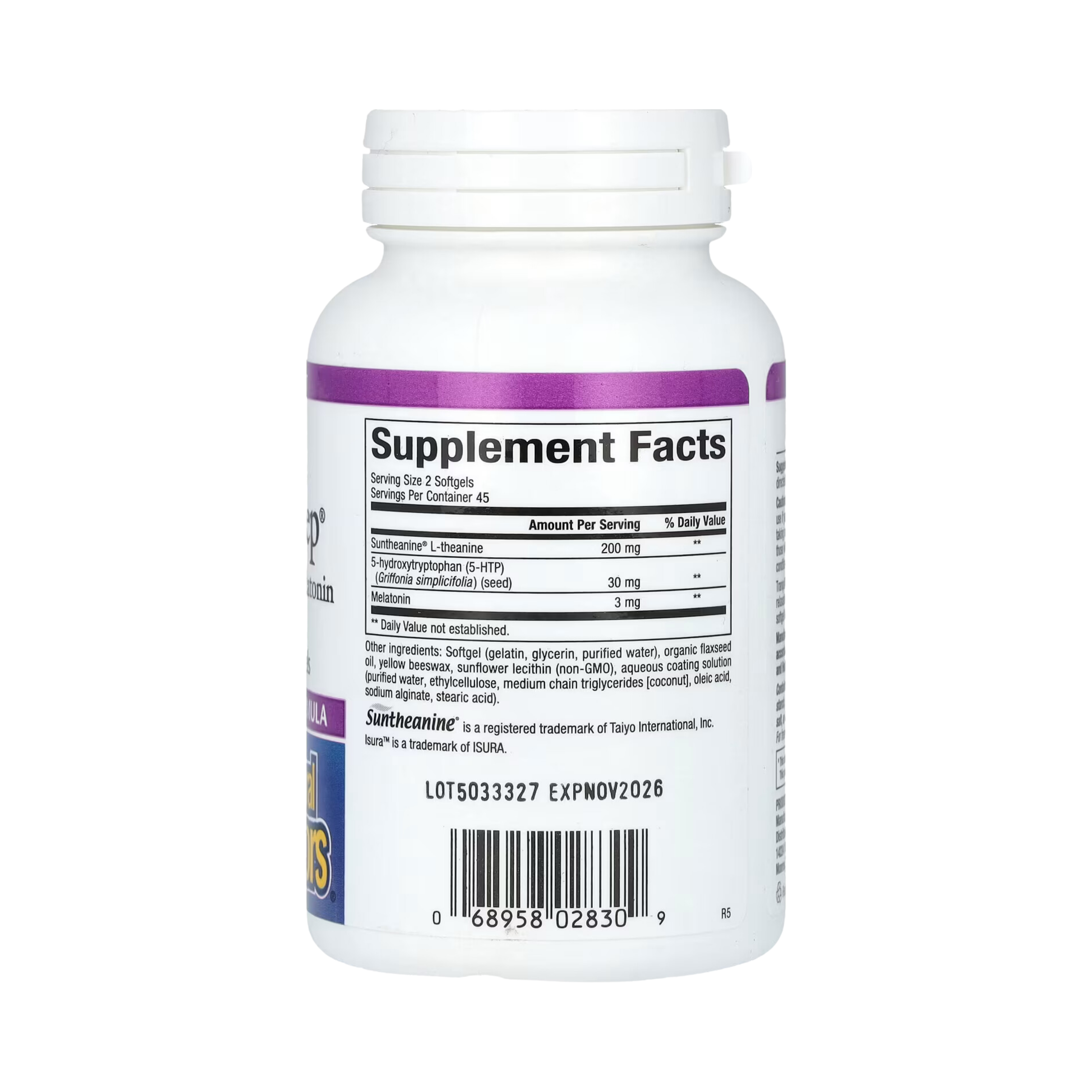 Natural Factors, Stress-Relax, Tranquil Sleep, 90 Enteric Coated Softgels