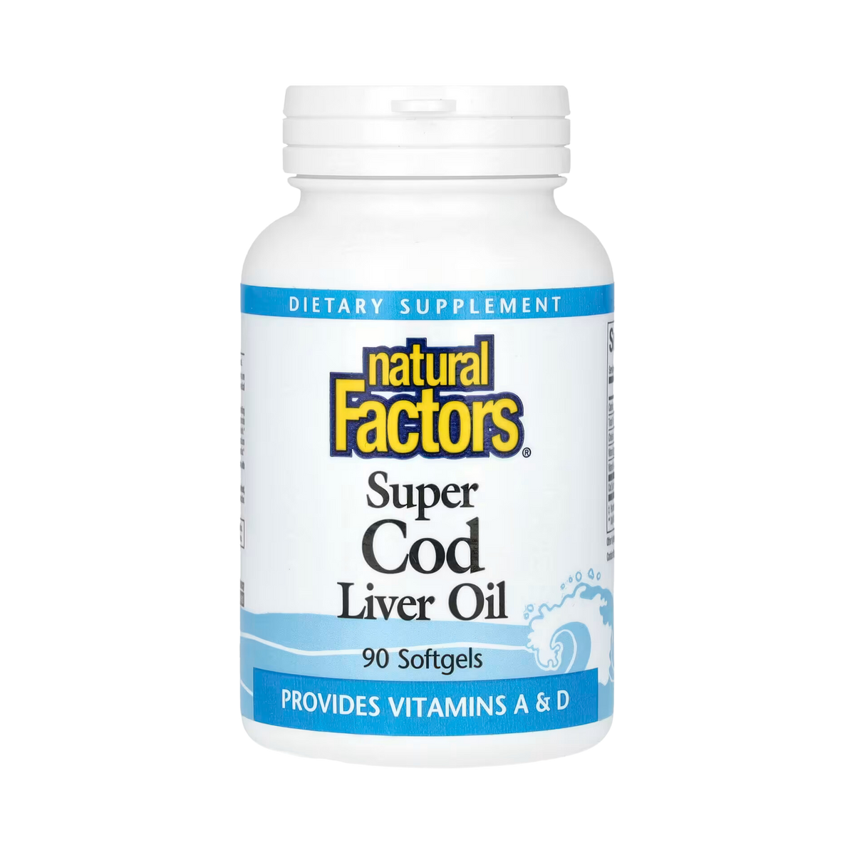 Natural Factors, Super Cod Liver Oil, 90 Softgels