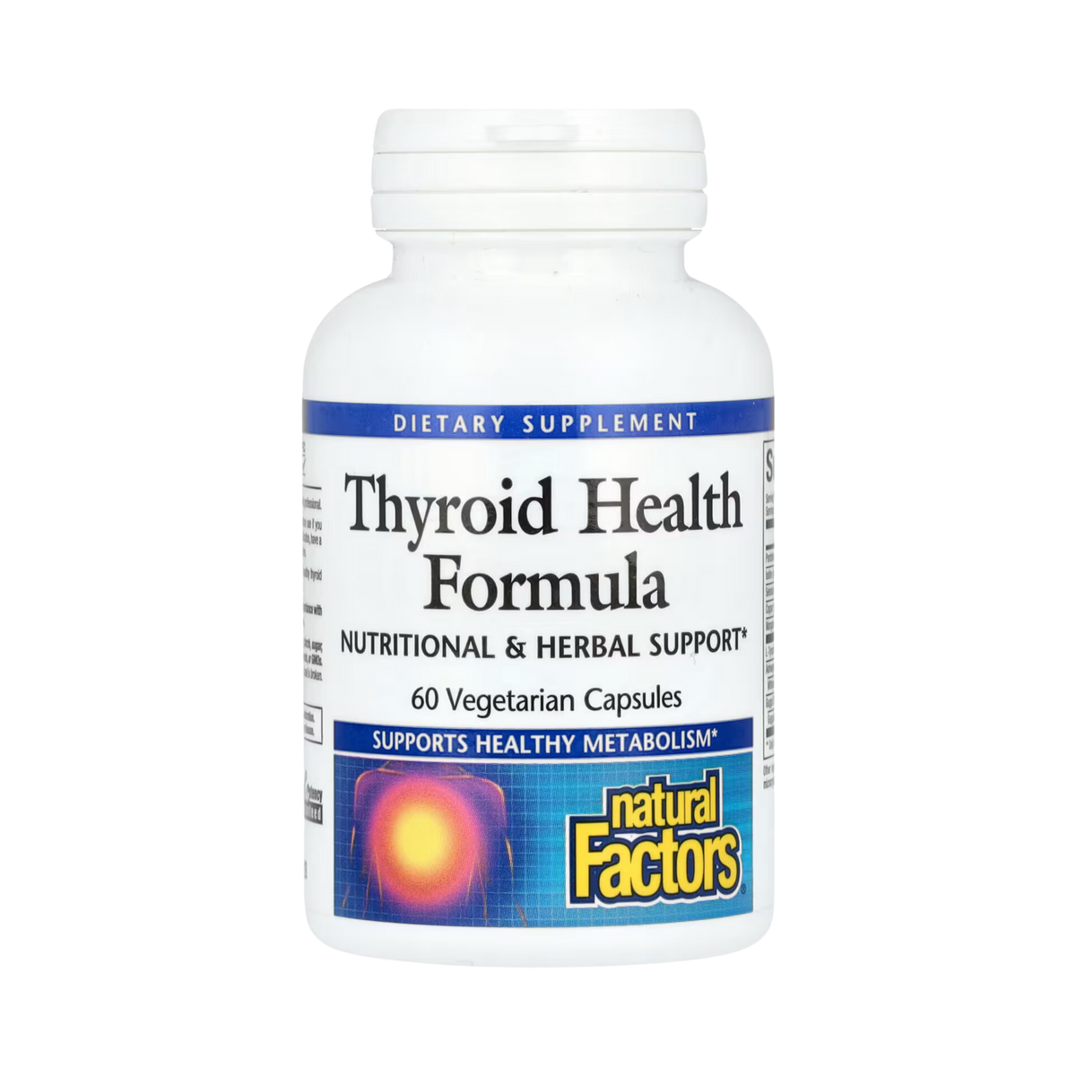 Natural Factors, Thyroid Health Formula, 60 Vegetarian Capsules