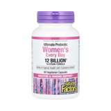 Natural Factors, Ultimate Probiotic Women's Every Day, 12 Billion, 60 Vegetarian Capsules