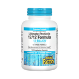 Natural Factors, Ultimate Probiotic, 12/12 Formula, 12 Billion CFU, 120 Vegetarian Capsules