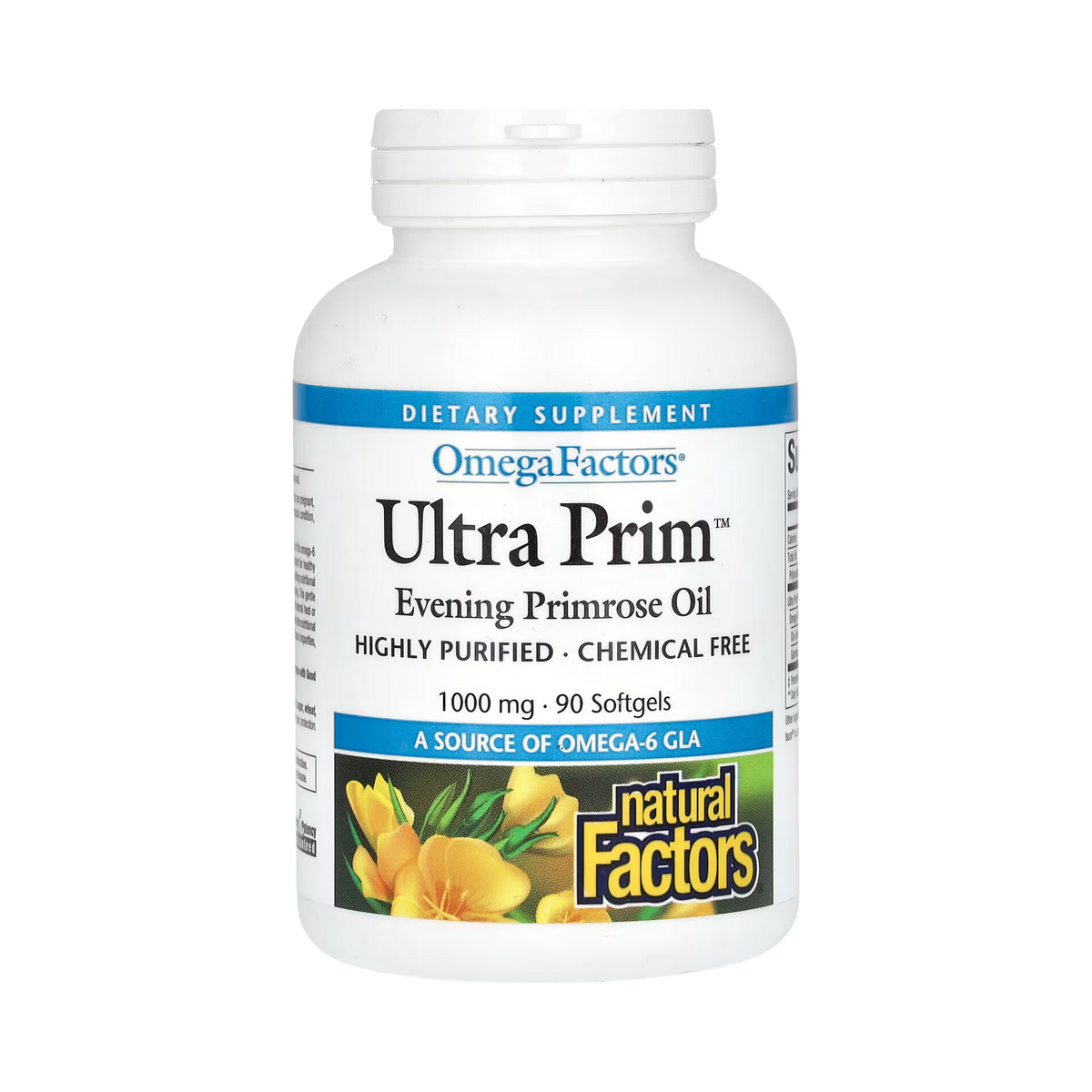 Natural Factors, Ultra Prim, 1,000 Mg, 90 Softgles