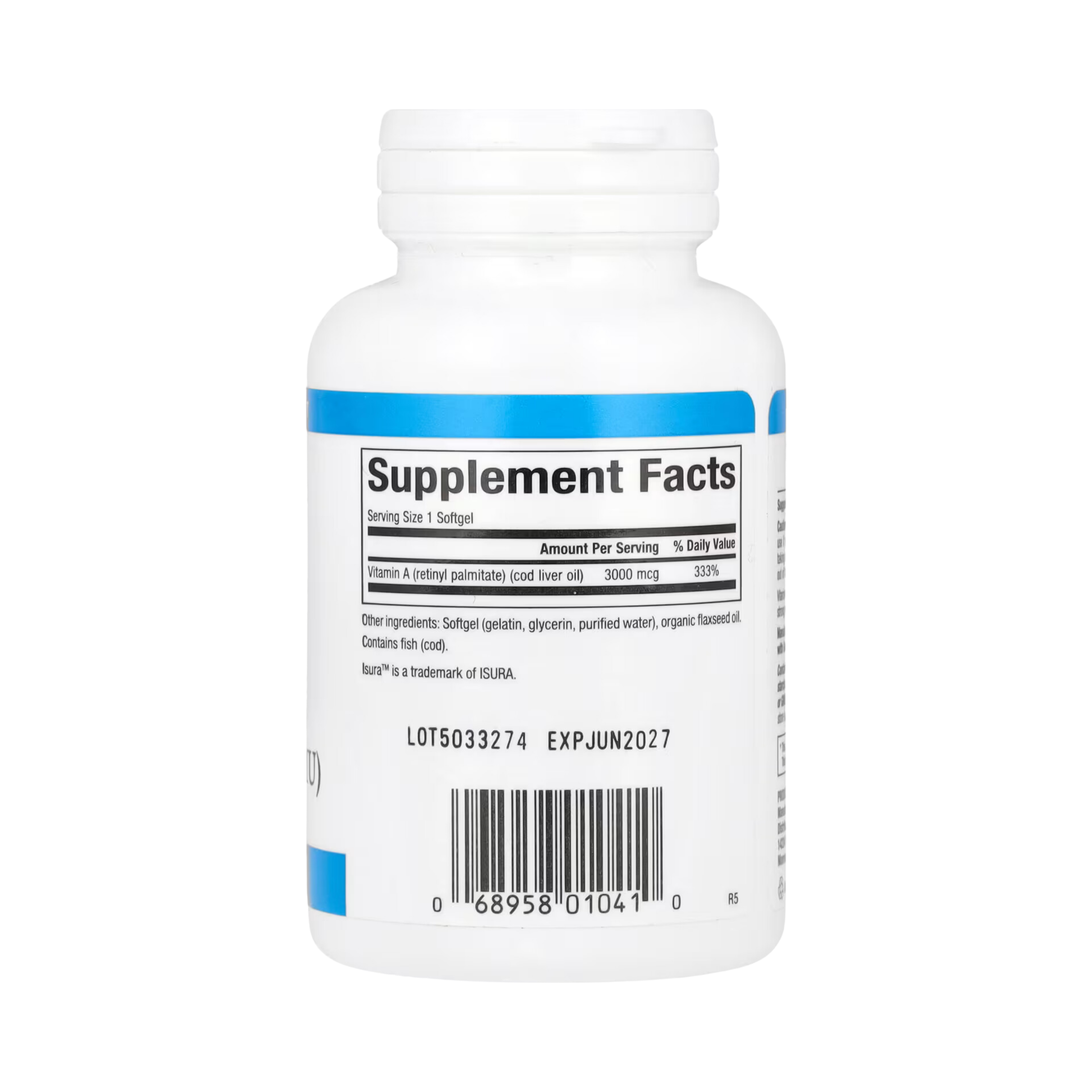 Natural Factors, Vitamin A, 3,000 Mcg (10,000 IU), 180 Softgels