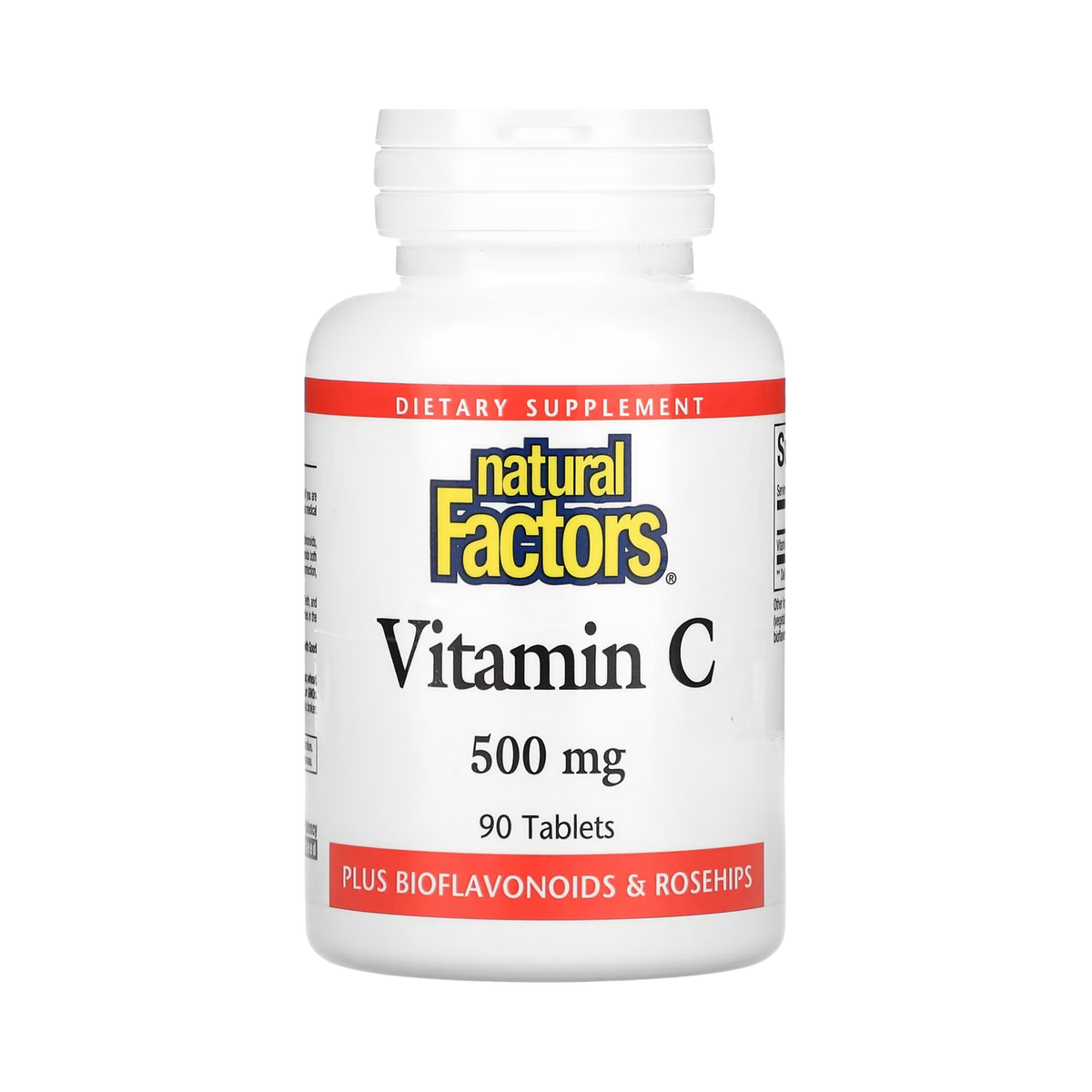 Natural Factors, Vitamin C, 500 Mg, 90 Tablets