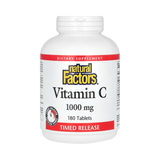 Natural Factors, Vitamin C, Time Release, 1,000 Mg, 180 Tablets