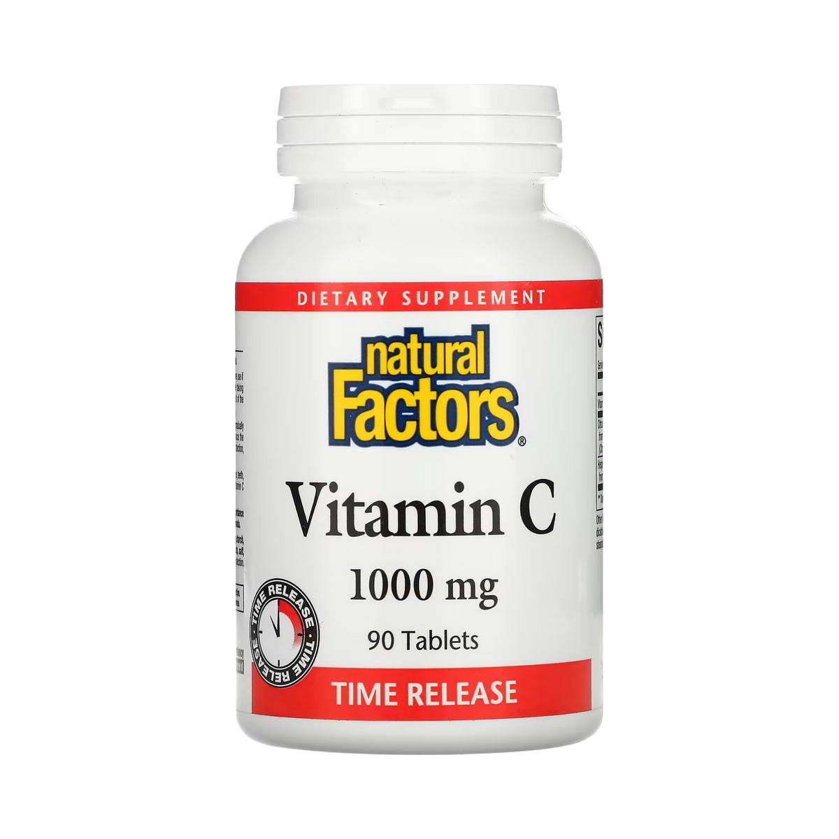 Natural Factors, Vitamin C, Time Release, 1,000 Mg, 90 Tablets