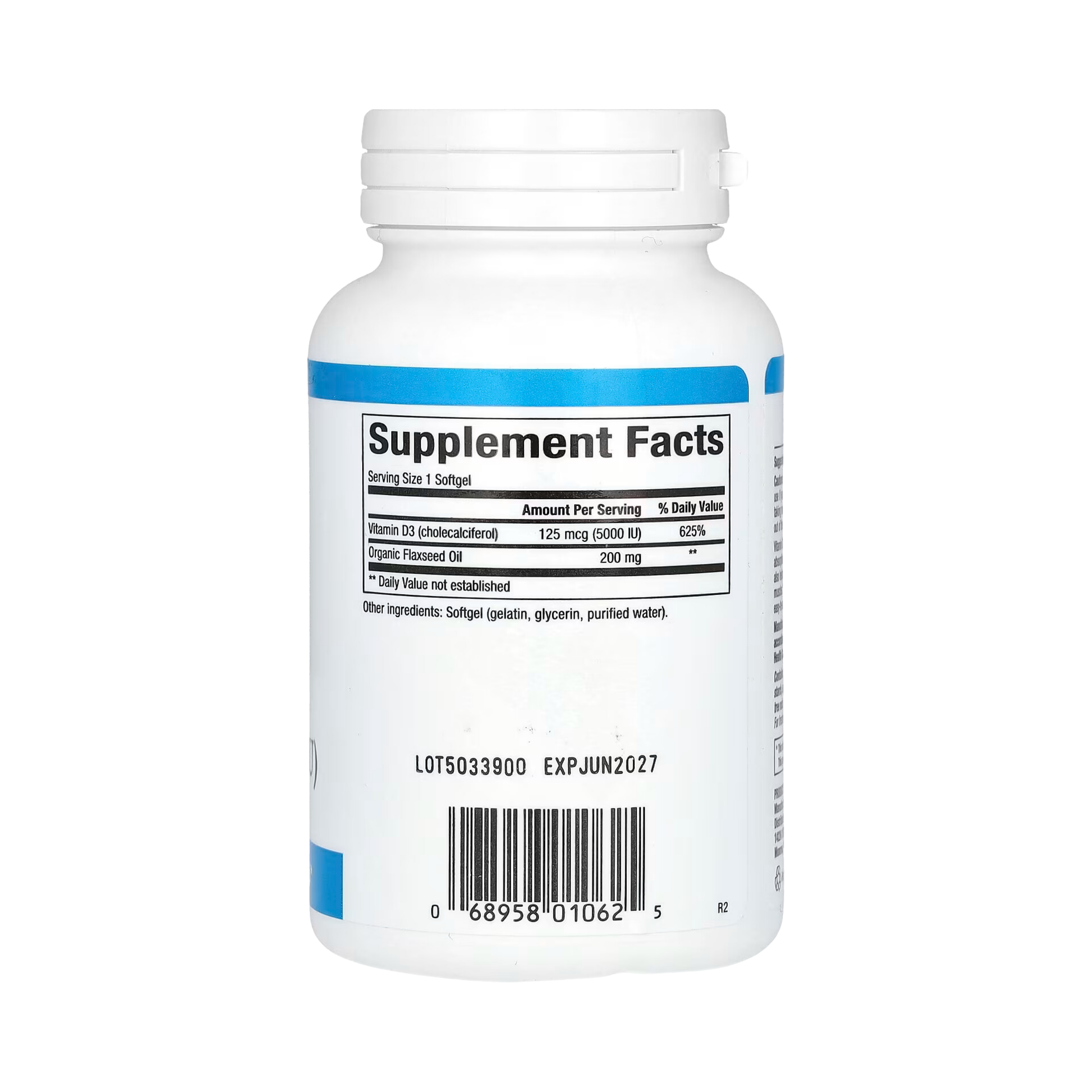 Natural Factors, Vitamin D3, 125 mcg (5,000 IU), 360 Softgels