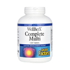 Natural Factors, WellBetX, Complete Multi, 120 Tablets